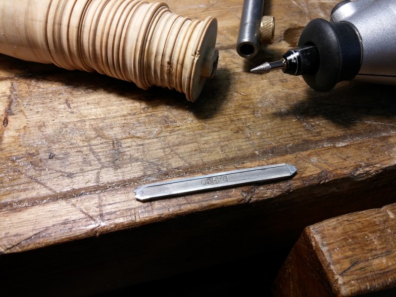 [Woodturning] small beads turning tool