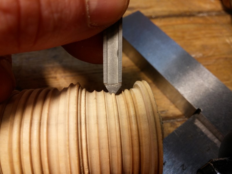 [Woodturning] small beads turning tool