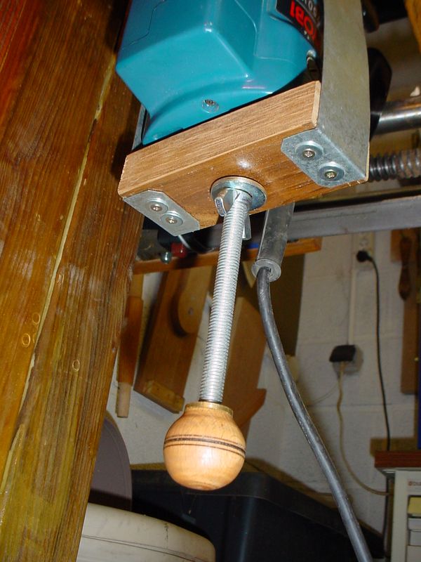 Router shop lift system