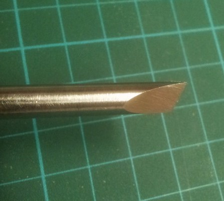 Sharpenning of the round skew.