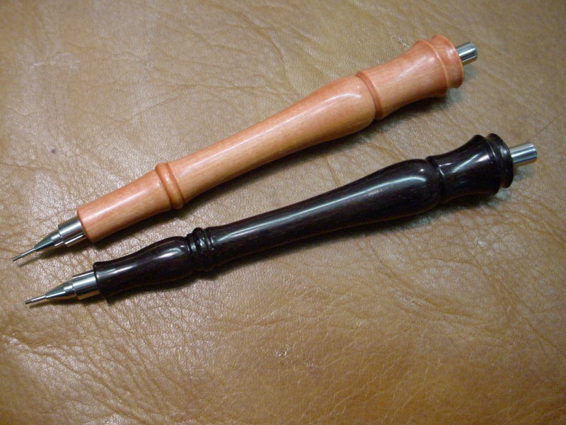Mechanical pencil 0.9mm Indian Rosewood and  Pink-ivory