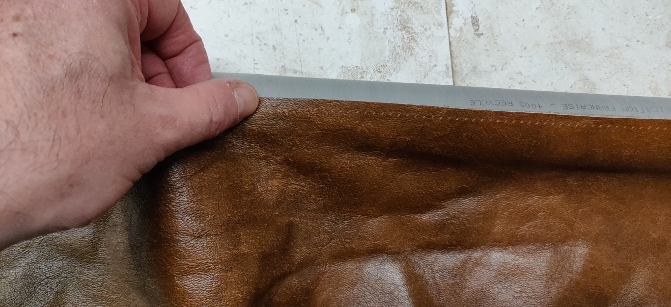 Leather application.