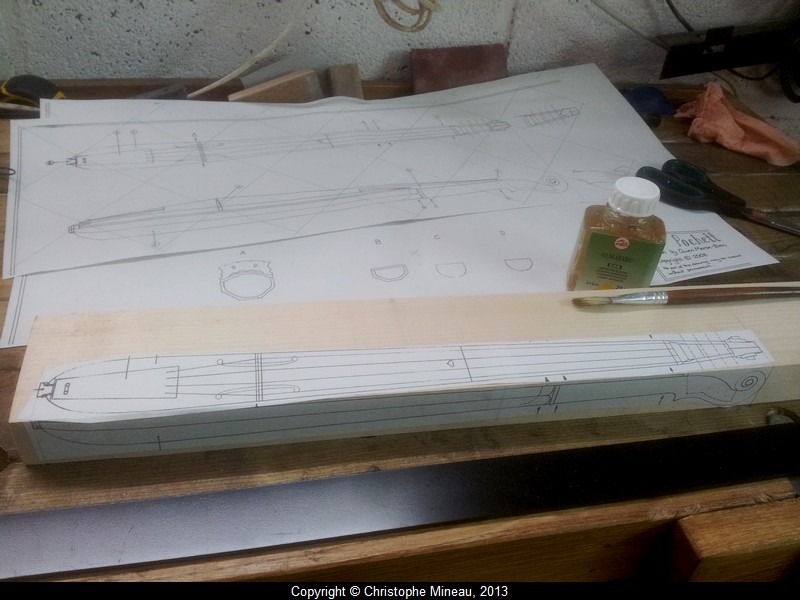 Making a Kit violin (pochette violin))